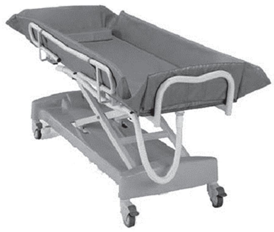 Portable bathtub: technology for bed bath in bedridden patients