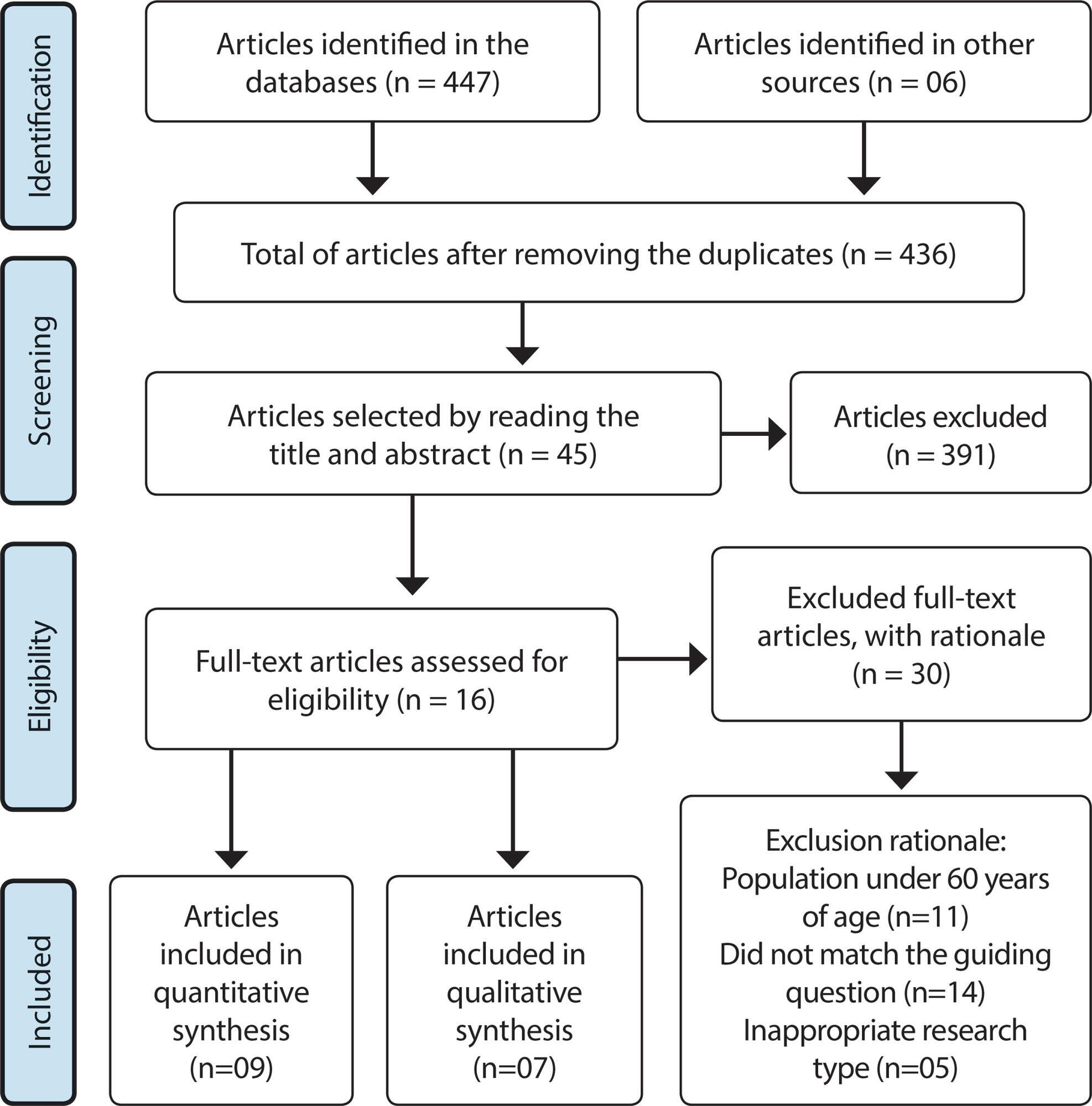 Assumptions of good practices in home care for the elderly: a systematic review