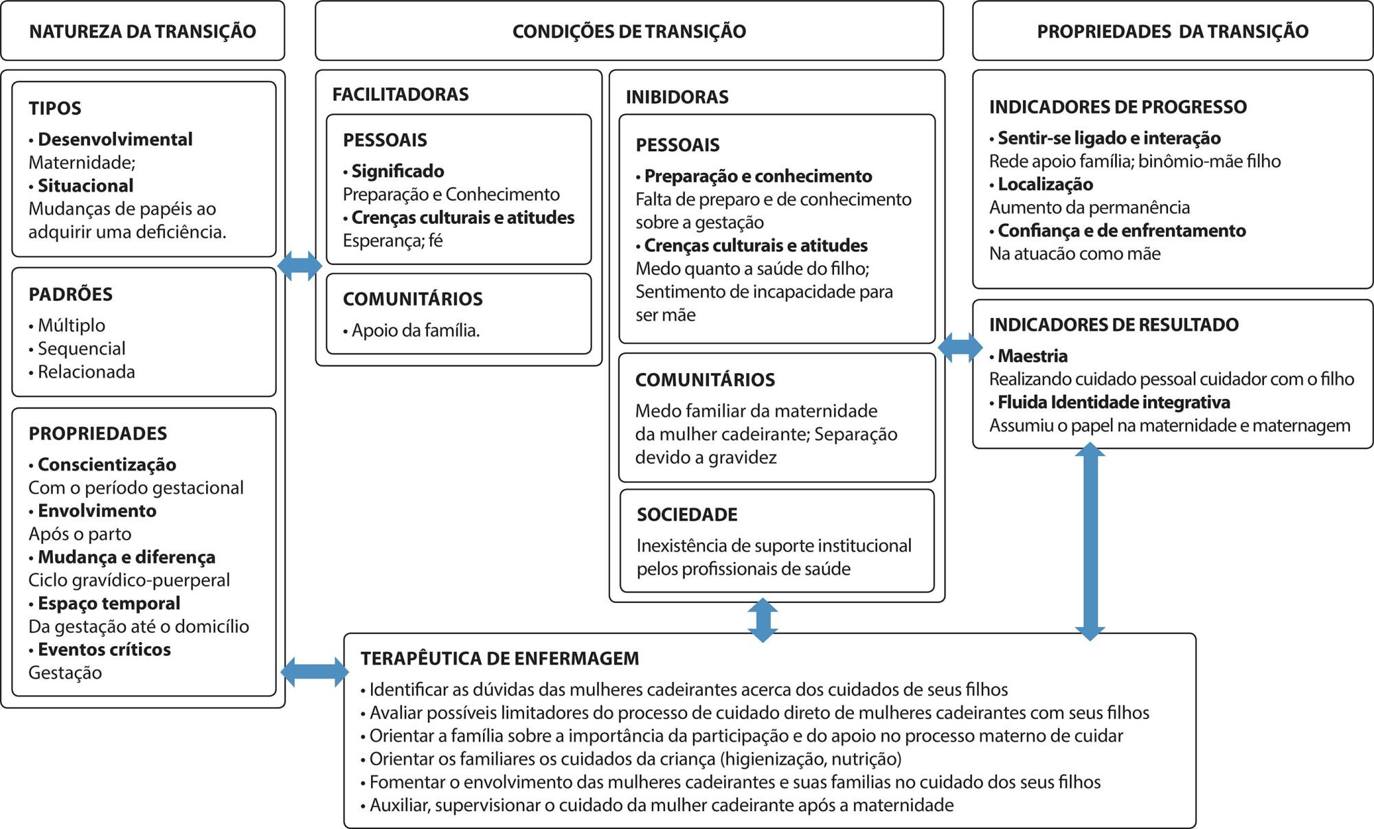 Transição para maternidade e maternagem em mulheres cadeirantes: perspectiva da enfermagem