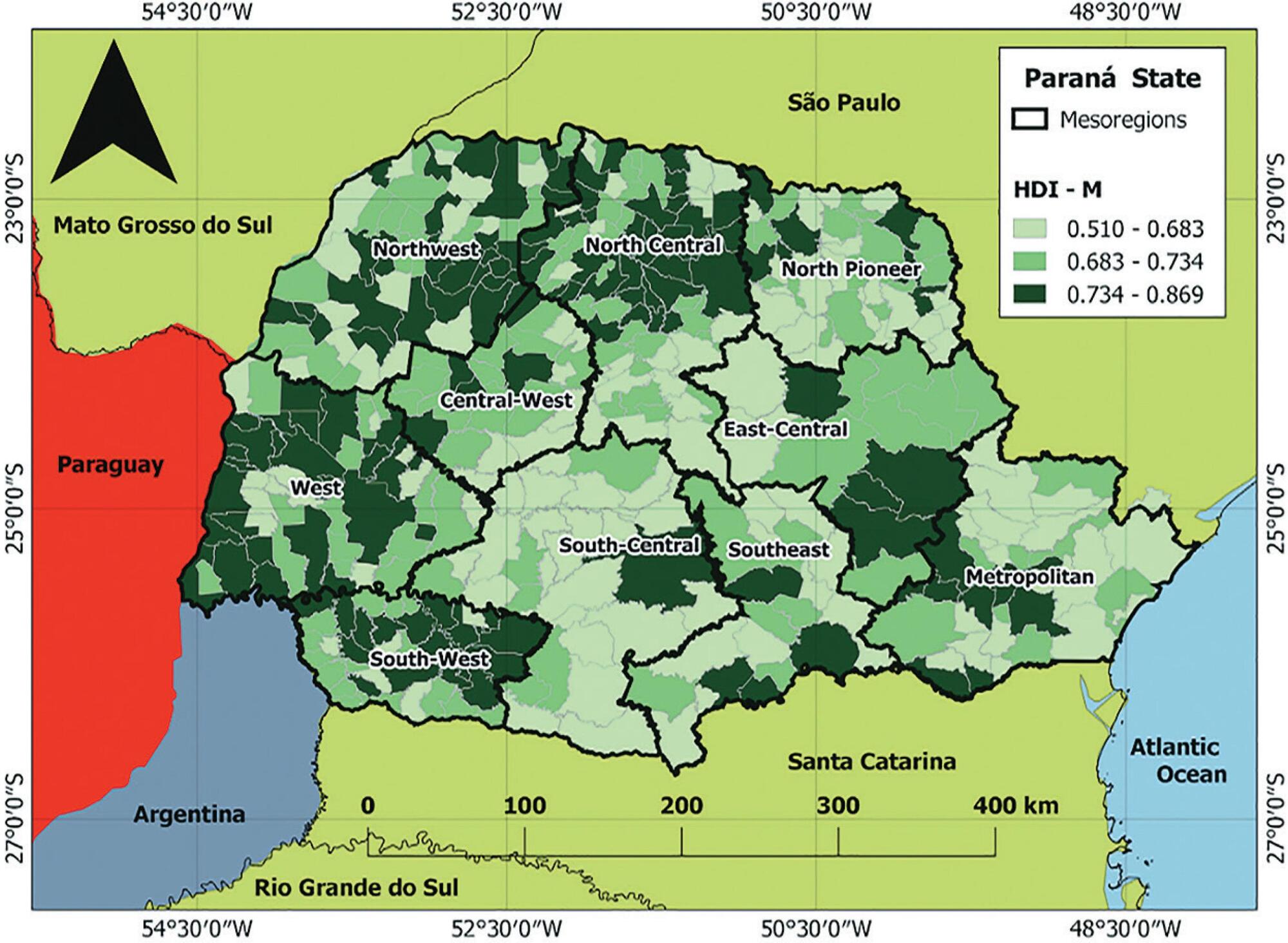 Análise geoespacial dos nascimentos com anomalias congênitas, Paraná, 2008-2015: estudo ecológico