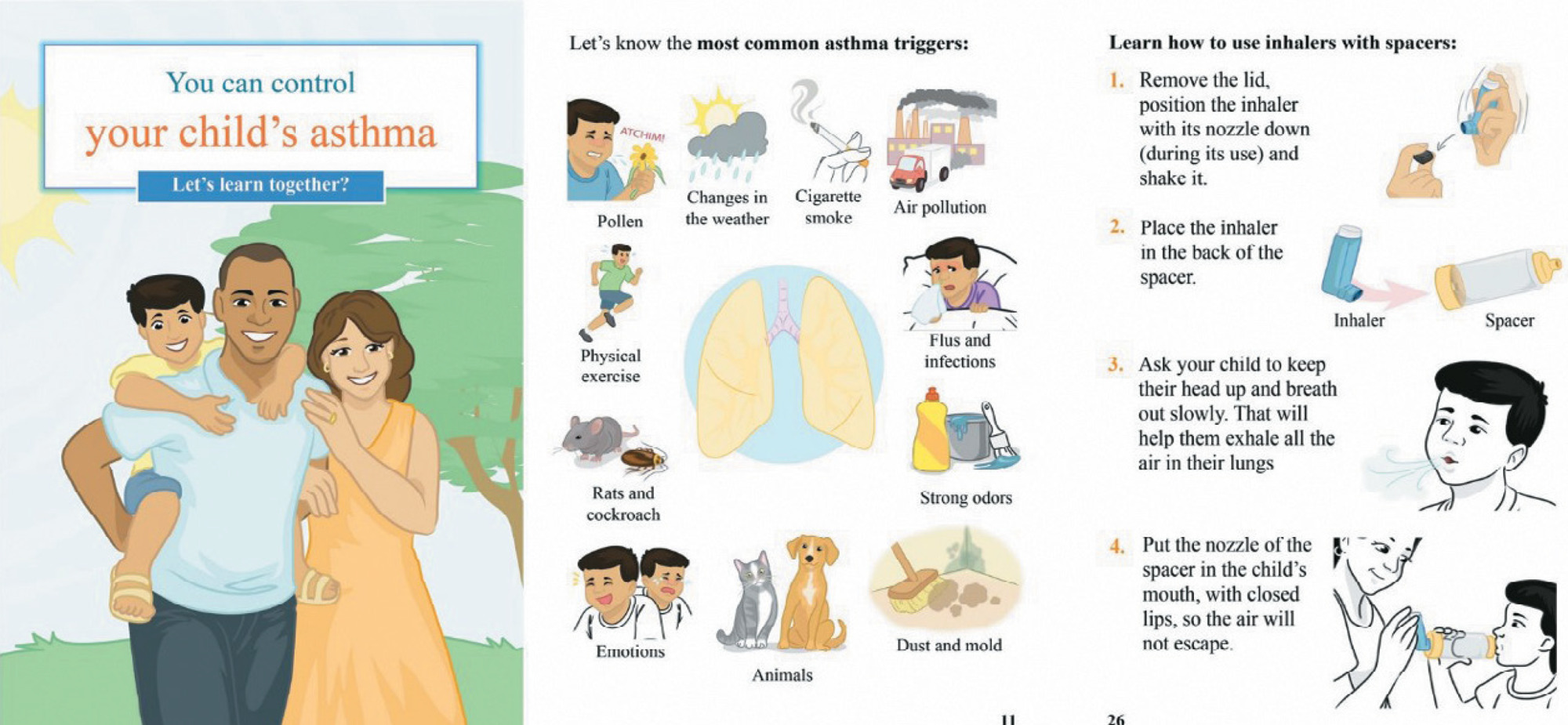 Content validation of an educational booklet for asthma control and management in children