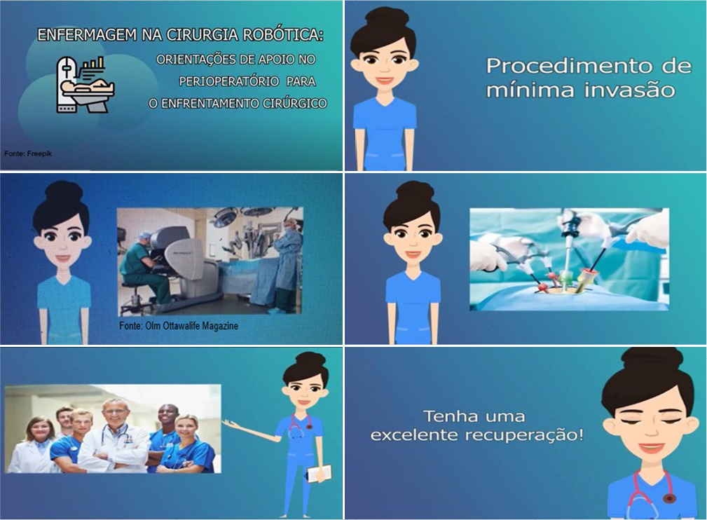 Construção e validação de vídeo educativo para pacientes no perioperatório de cirurgia robótica