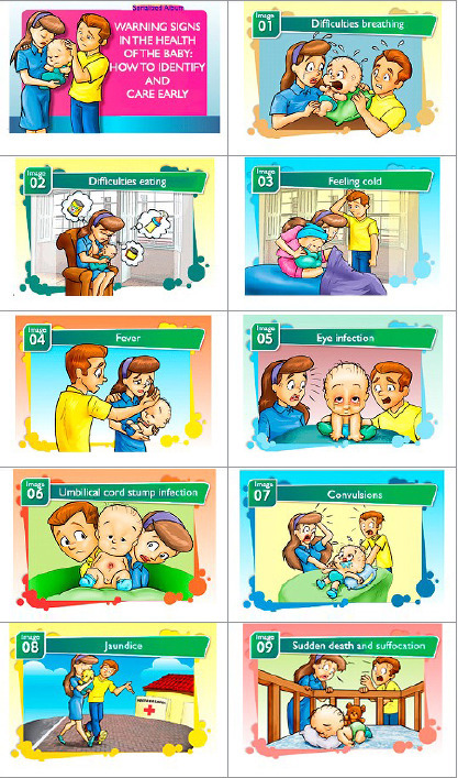 Educational technology for infants’ families to identify warning signs: a validation study