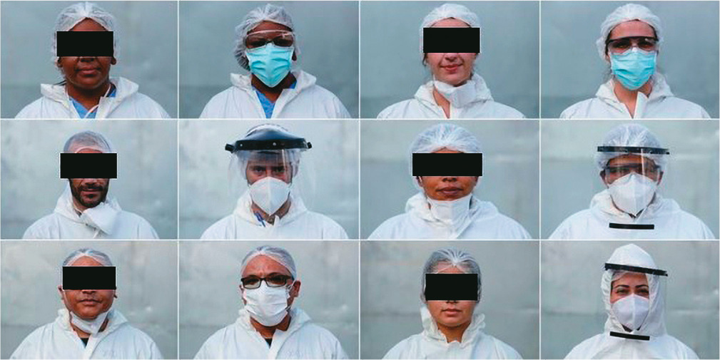 Ética, COVID-19 e vulnerabilidade da enfermagem: análise de fotografias divulgadas pela mídia