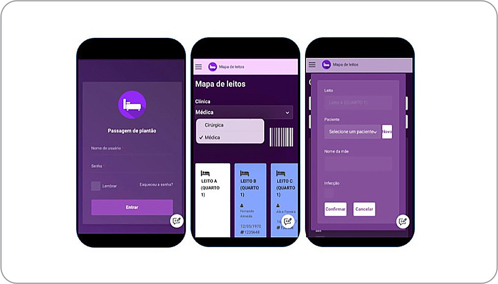 Development and validity of a mobile application prototype for hospital shift handover
